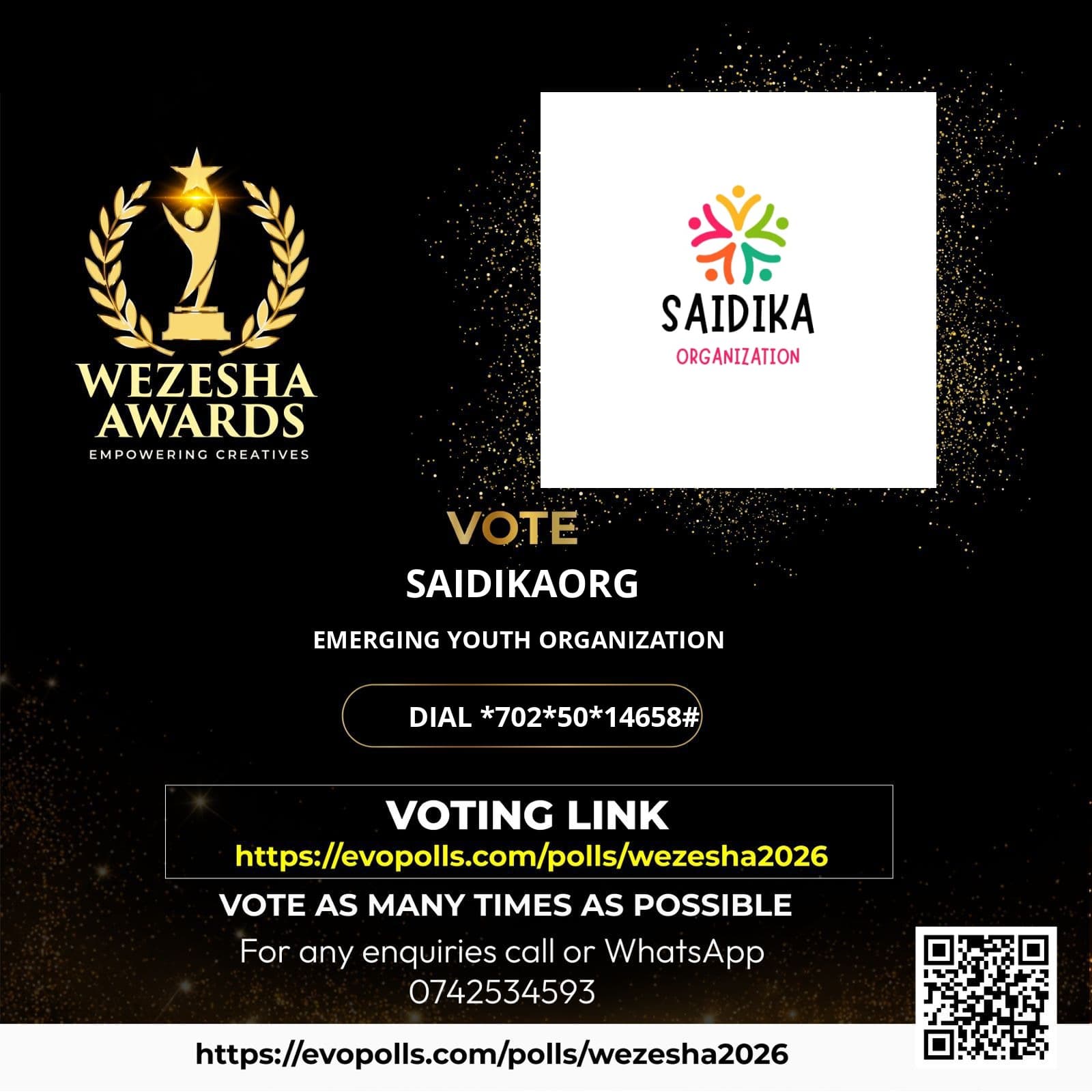 Wezesha Awards 2026 - Emerging Youth Organization